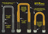 LoadForce U-bolts Tensile steel flat band fine thread