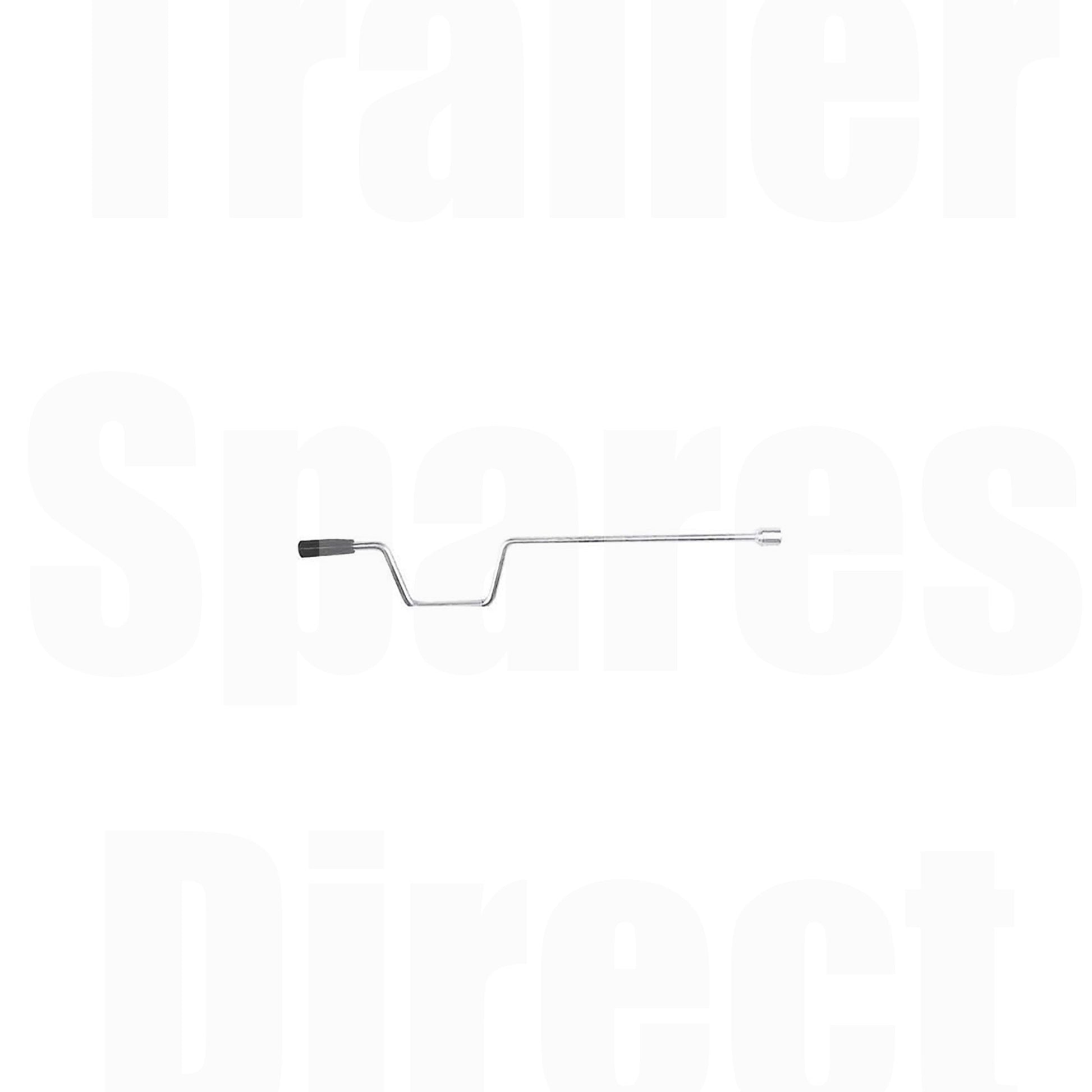Hex head handle for adjustable stabiliser leg - 600mm - Trailer Spares Direct