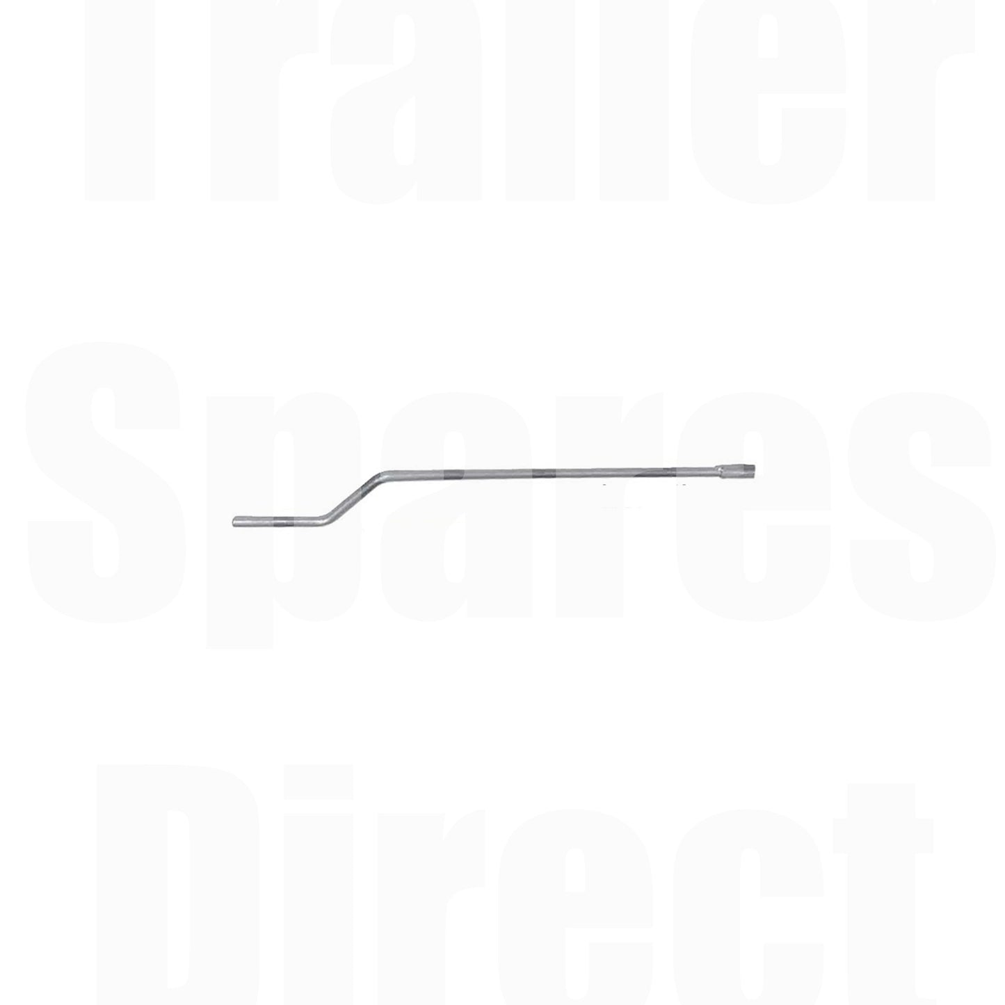 Slotted type handle for adjustable leg - 550mm - Trailer Spares Direct