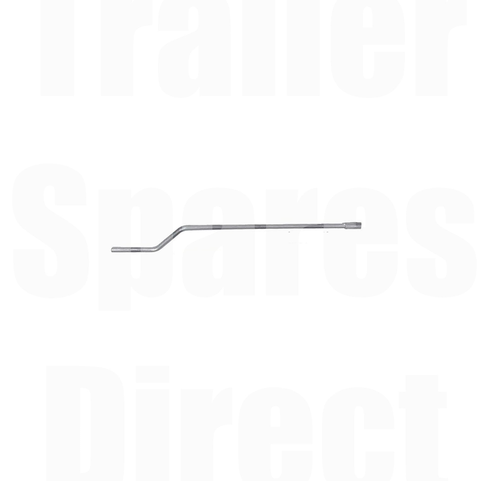 Slotted type handle for adjustable leg - 550mm - Trailer Spares Direct