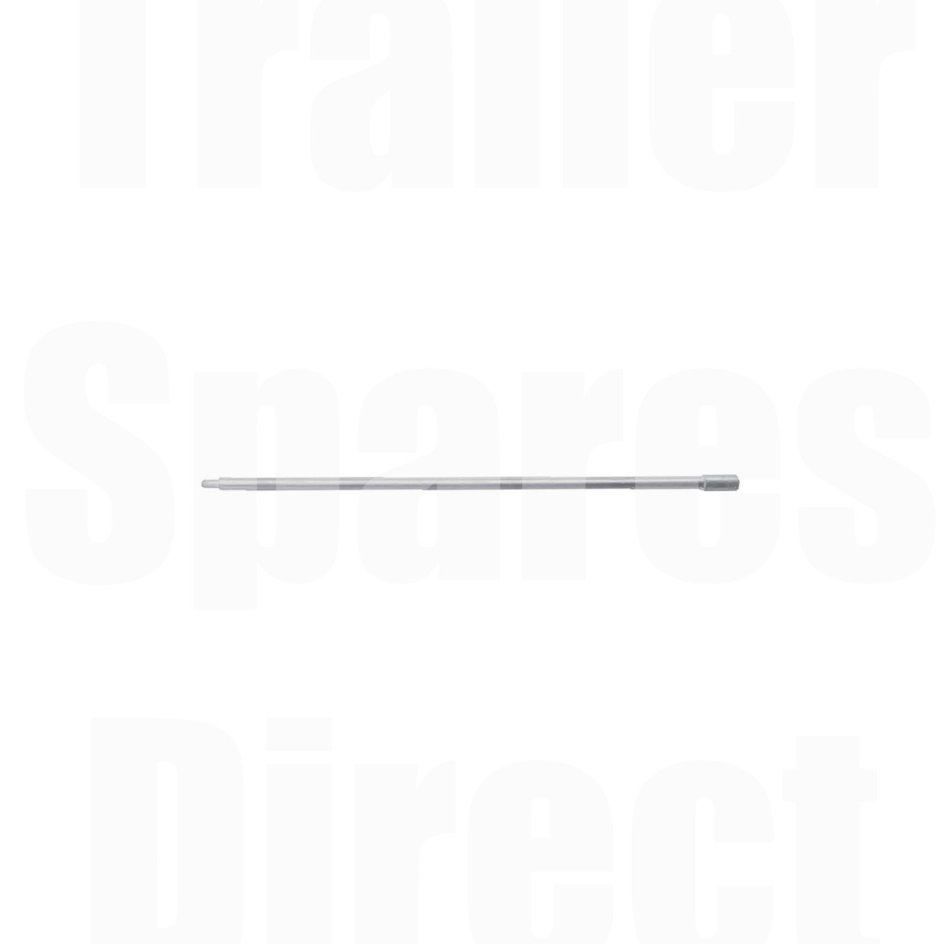 Slotted type handle for adjustable leg - 570mm use with electric drill - Trailer Spares Direct