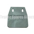 Boat trailer mudflap plastic silver