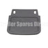 Silver plastic trailer mudflap 225mm x 180mm