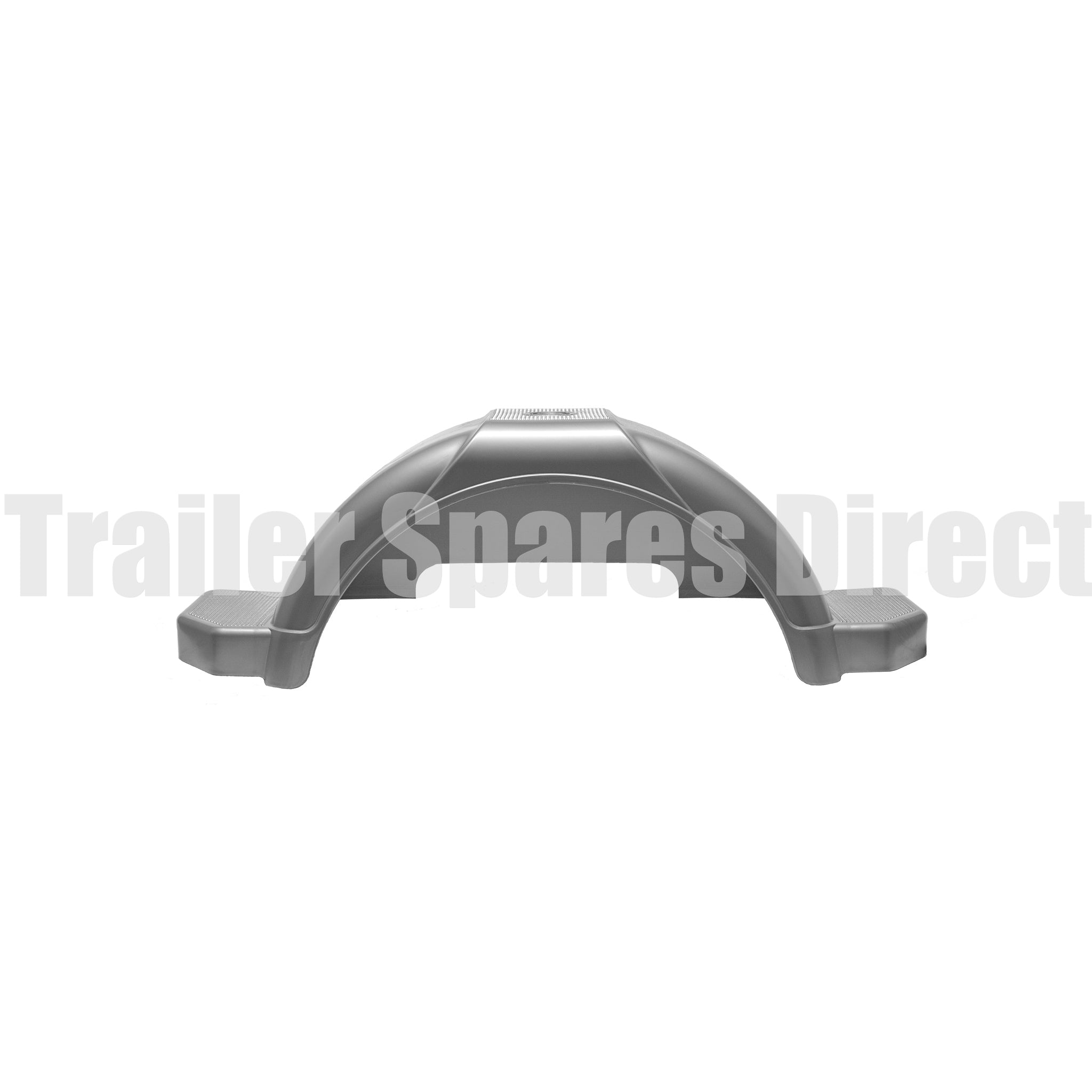 Boat trailer plastic moulded mudguard