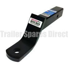 towbar receiver hitch tow ball mount - 273mm long 83mm drop 50mm rise - Trailer Spares Direct