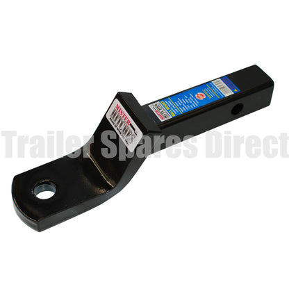 40mm towbar receiver hitch tow ball mount - 220mm long 50mm drop 30mm rise - Trailer Spares Direct