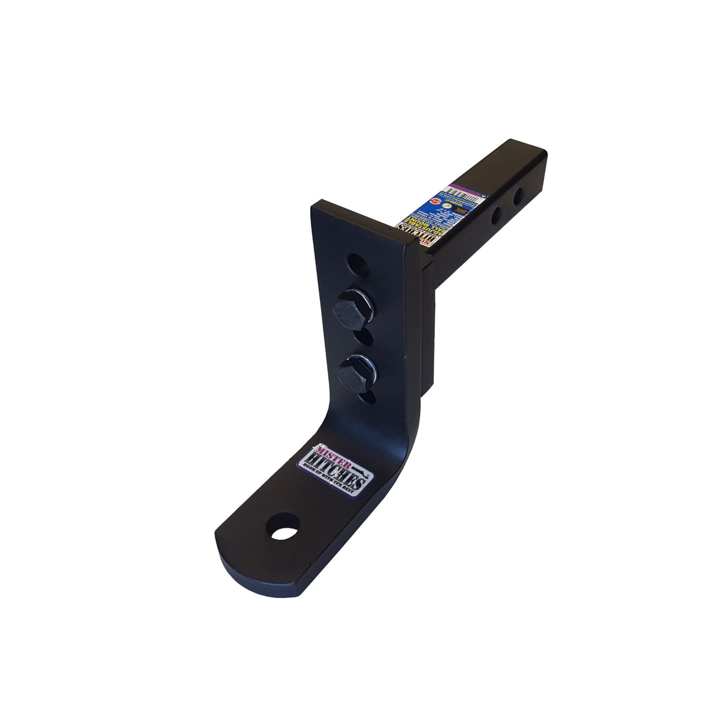 Adjustable Ball Mount Hitch 40mm Receiver - Trailer Spares Direct