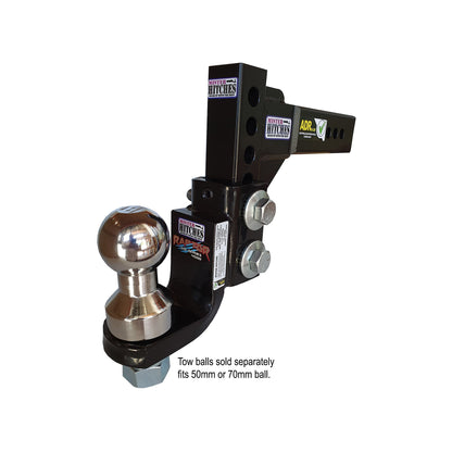 Raptor 63.5mm 4500kg Receiver Bar Hitch - US truck models - RAM, Chev, GMC - Trailer Spares Direct