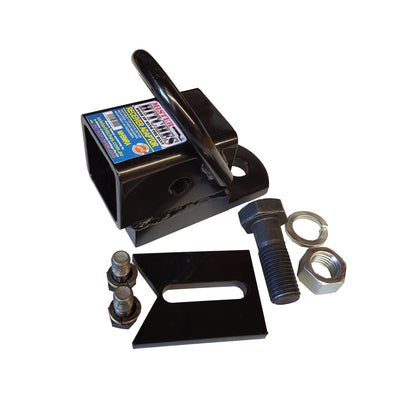 Ball Mount Receiver Adapter with Anti-Swivel Plate - Trailer Spares Direct