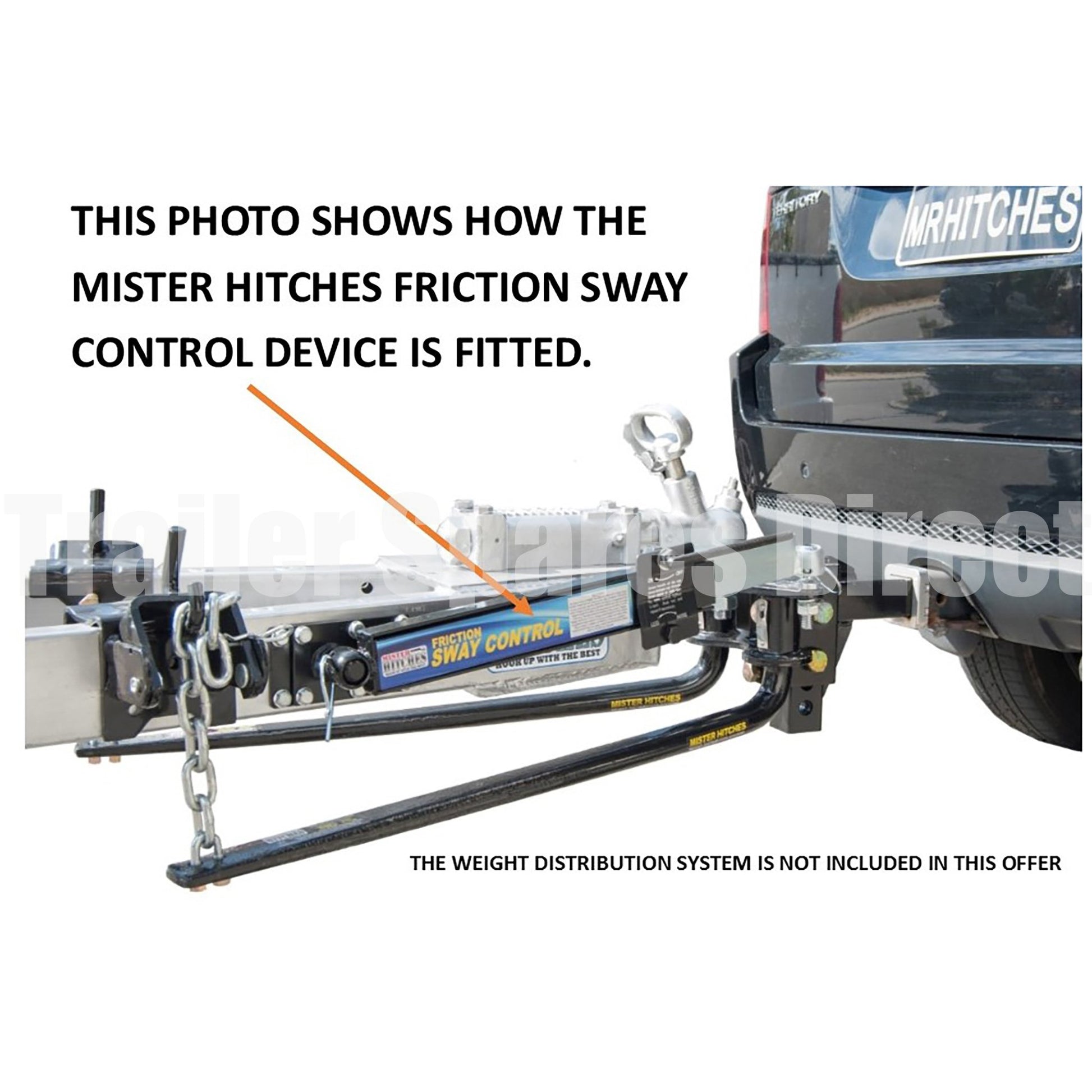 Friction sway control device. Anti Sway Control - Trailer Spares Direct