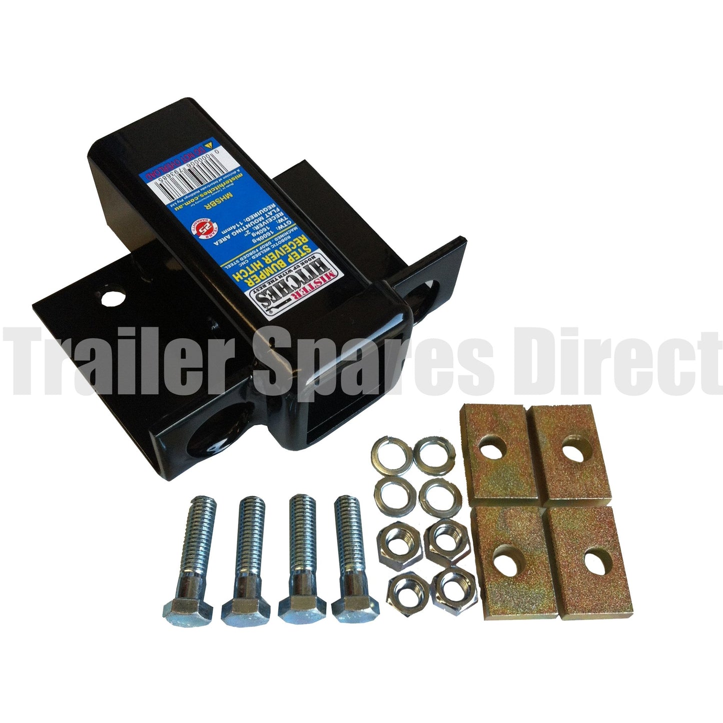 step bumper universal towbar receiver hitch - Trailer Spares Direct