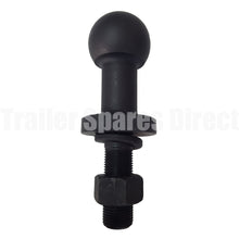 1 Inch Hi-rise Tow Ball Black Oxide 50mm - Trailer Spares Direct