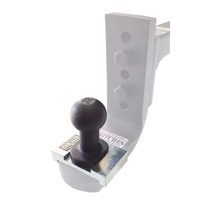 Hi-rise Tow Ball and Anti Rotation Retention Plate kit 50mm - Trailer Spares Direct