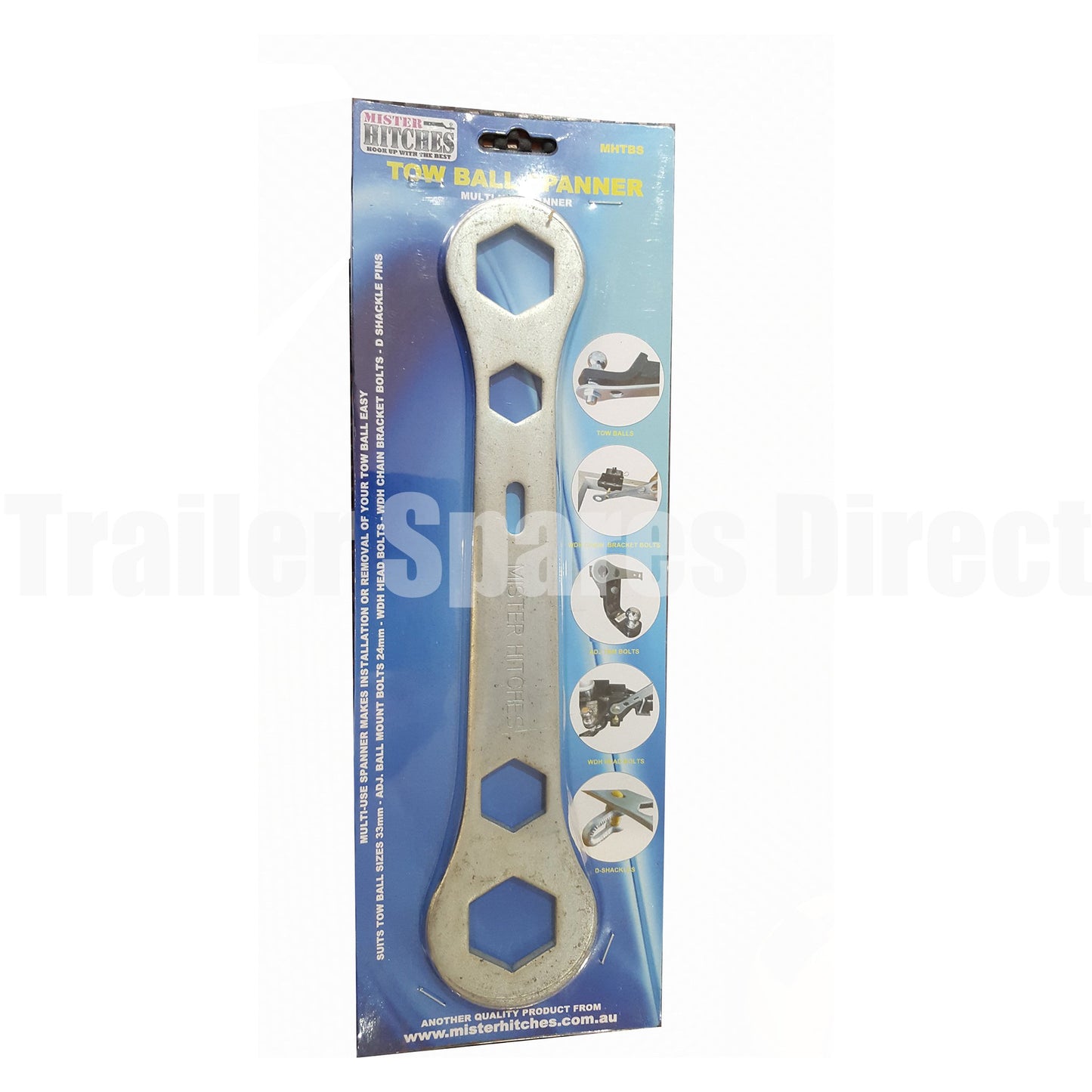 Tow ball spanner - Trailer Spares Direct