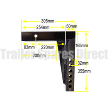 Weight Distribution extra long shank 355mm - Trailer Spares Direct