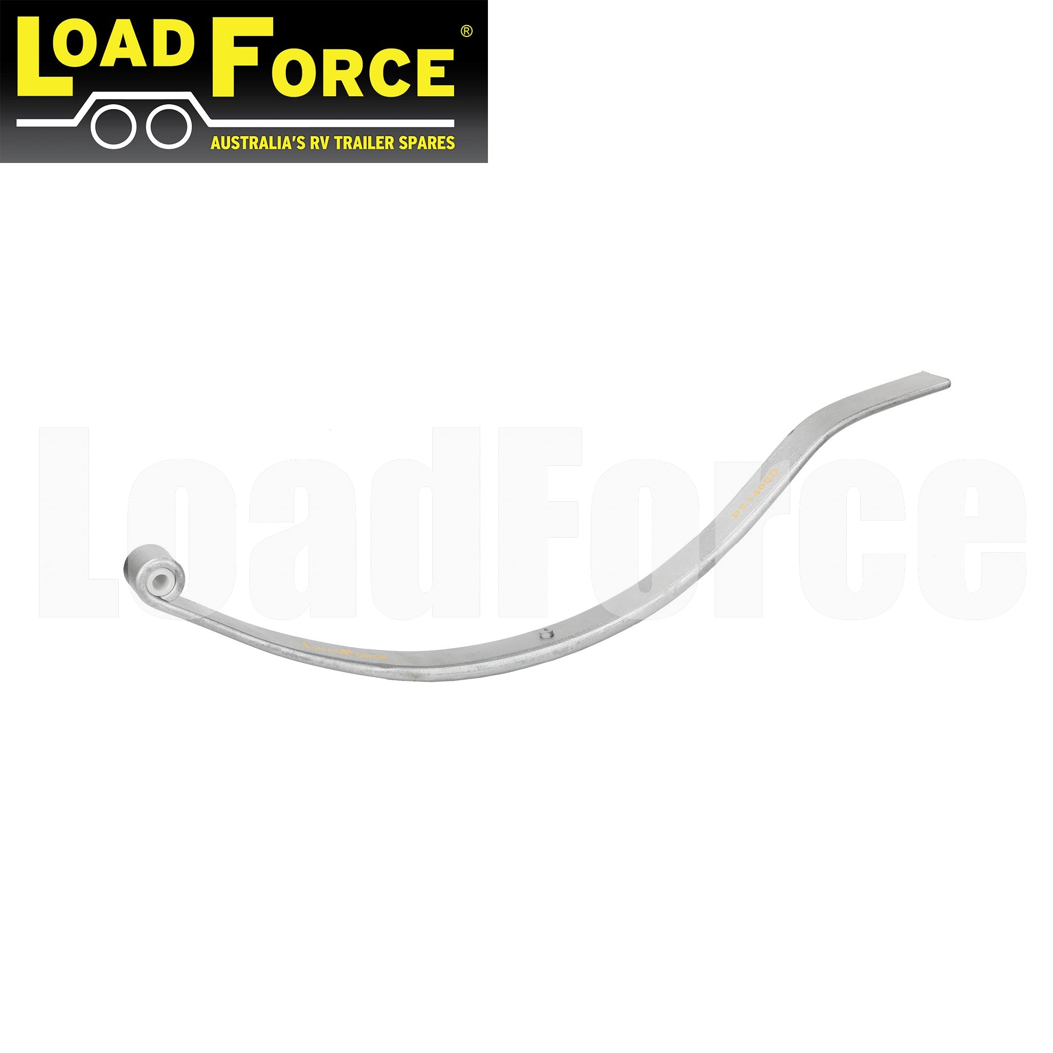 loadforce trailer parabolic slipper spring