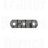 Trailer suspension rocker arm straight