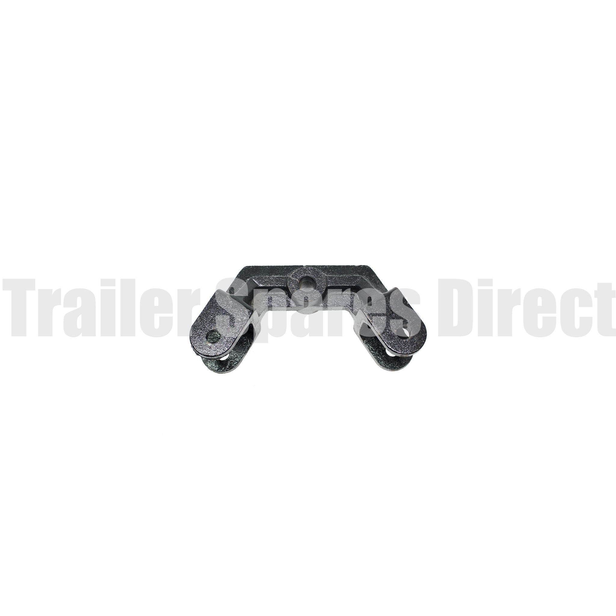 rocker arm for roller rocker trailer springs