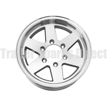 Rim 15 x 6.5 inch 6 stud pattern Koya machined aluminium - Trailer Spares Direct