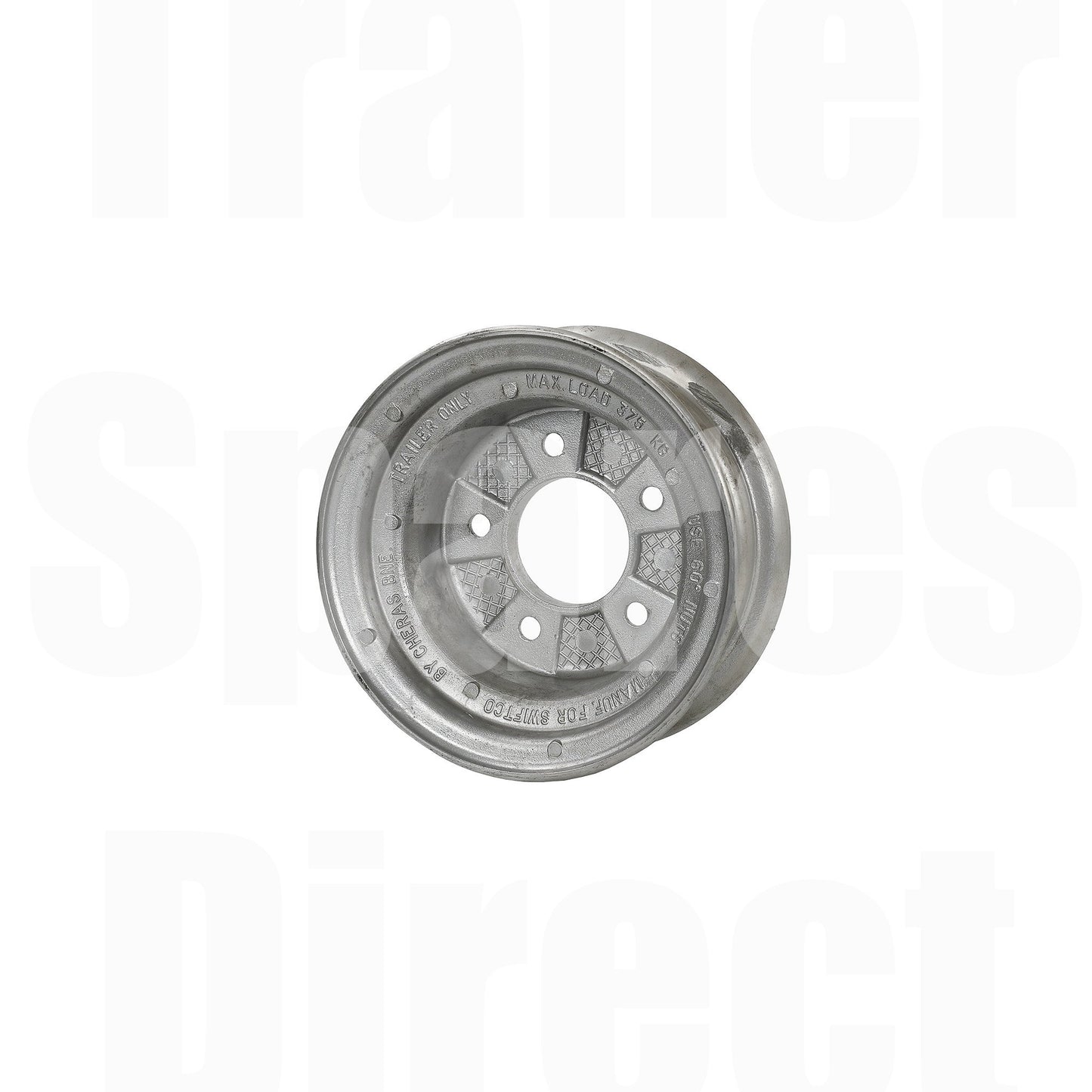 Rim 8 inch alloy HT stud pattern - Trailer Spares Direct