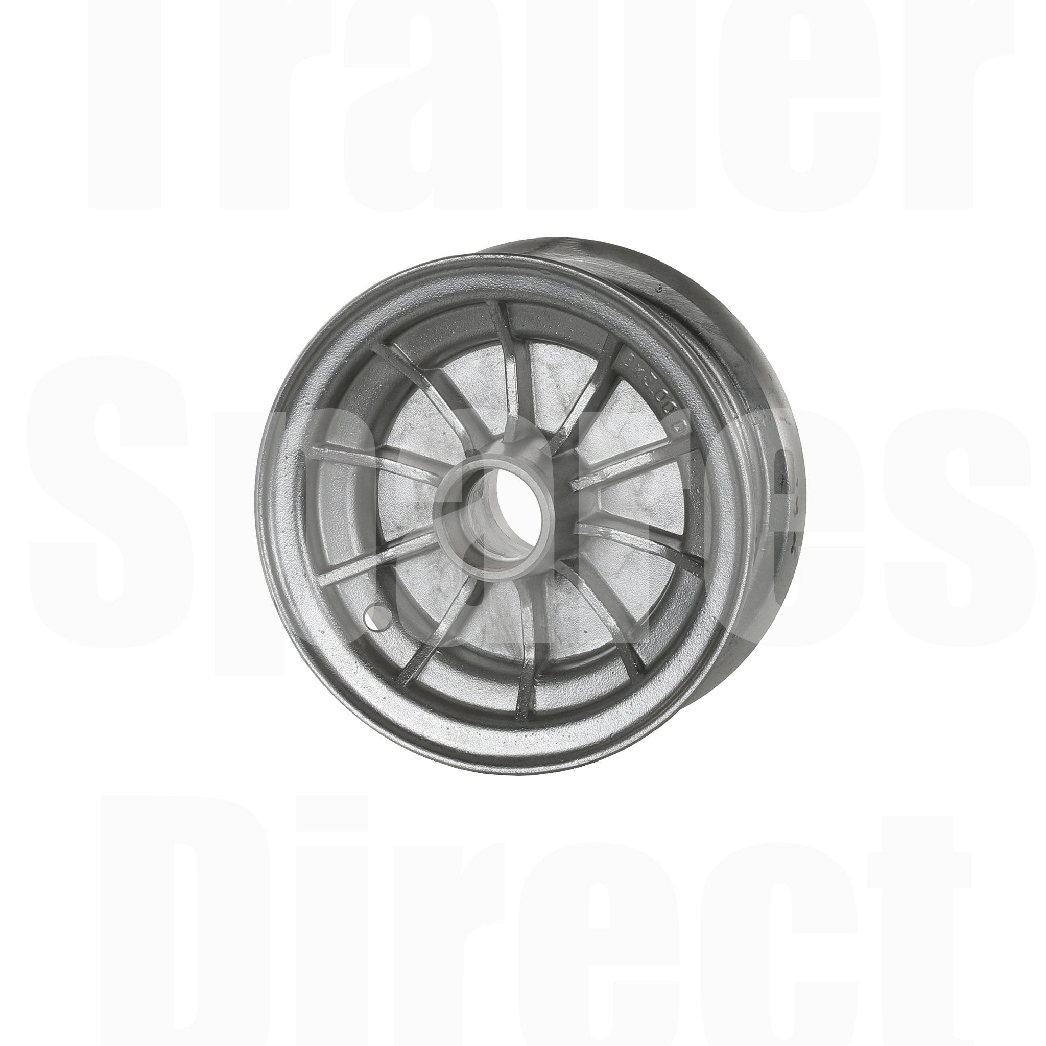 Small trailer wheel 8 inch rim integral