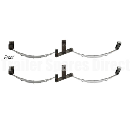 Rocker spring kit tandem axle rating 2200kg - Trailer Spares Direct
