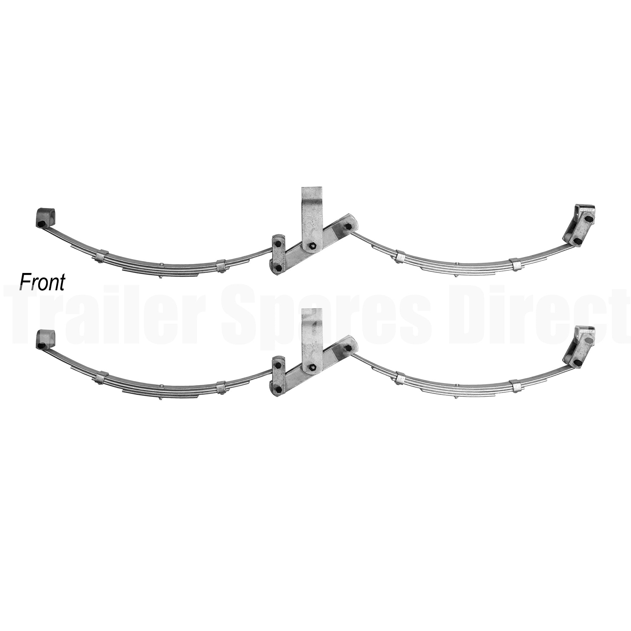 Dimensions Load Force Rocker Spring Kit Rocker spring kit dacromet for tandem axle rating 2200kg | Trailer ...