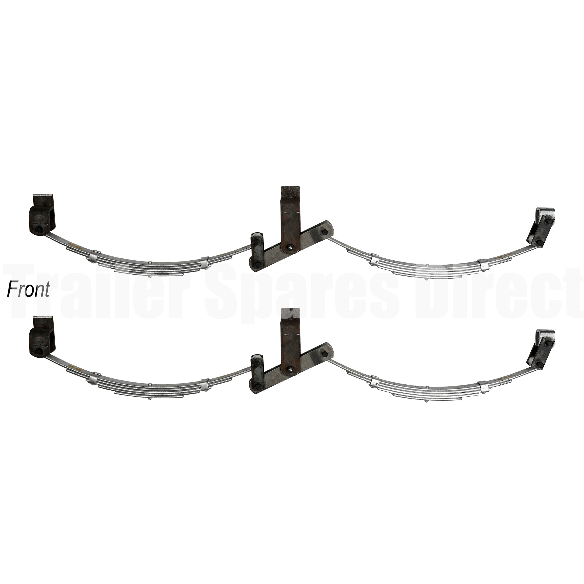Trailer Transfer Rocker Spring Rocker spring kit tandem axle rating 2600kg | Trailer Spares Direct