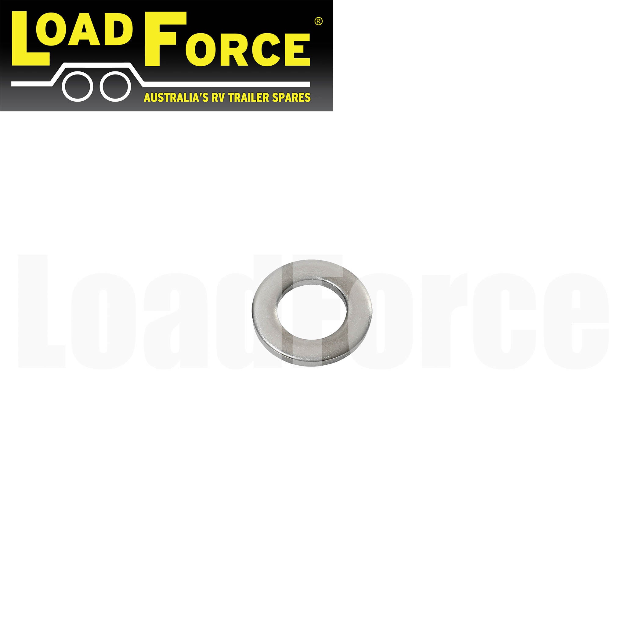 Boat trailer roller spindle washer 18mm