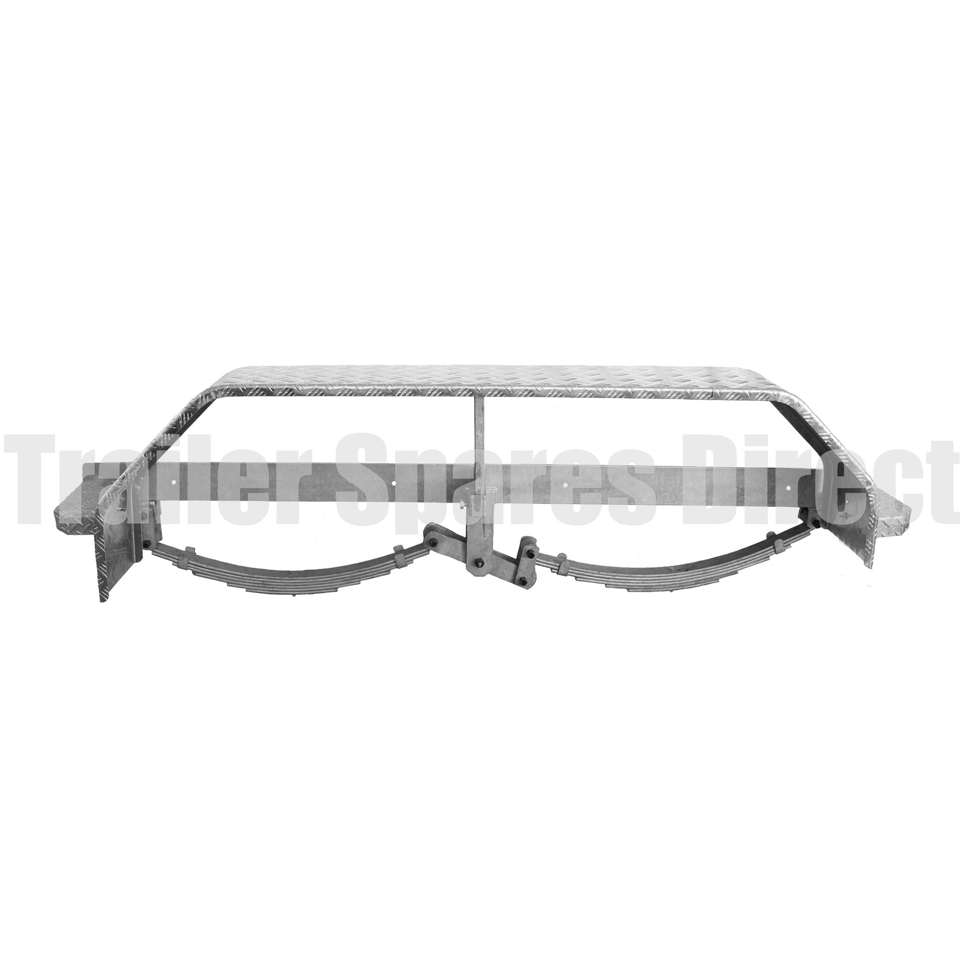 Galvanised suspension beam assembly for a 3000kg rated tandem trailer with 14 inch wheels (pair) - Trailer Spares Direct