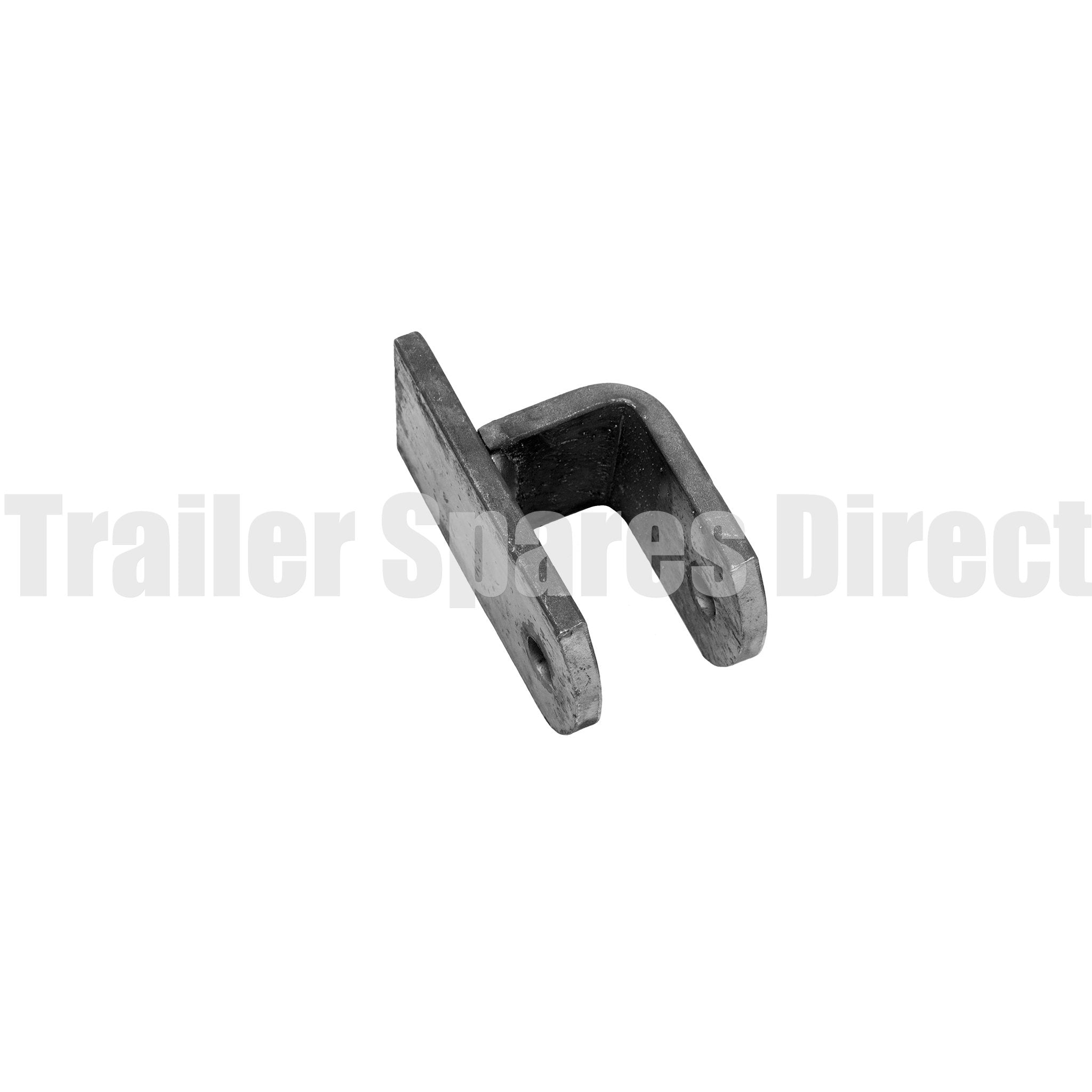 Trailer spring hanger extended length