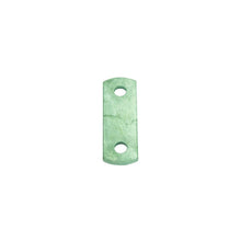 3 inch shackle plate galvanised 75mm hole centre - Trailer Spares Direct