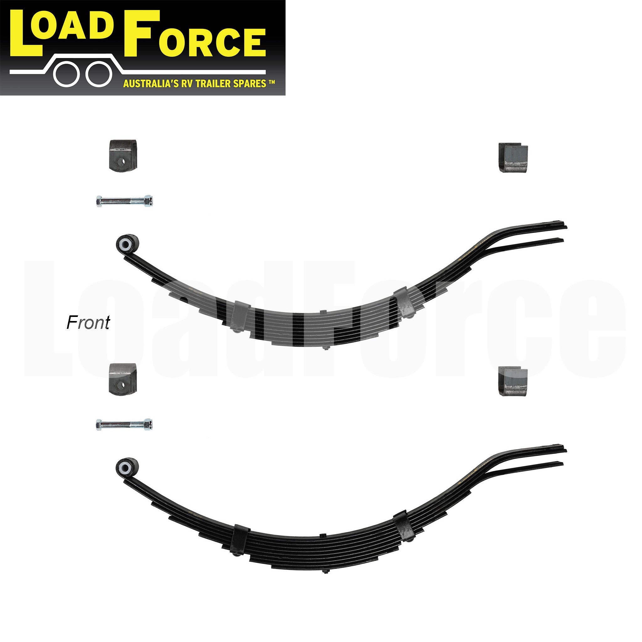 Slipper spring kit for 1600kg rated single axle trailer - Premium ...