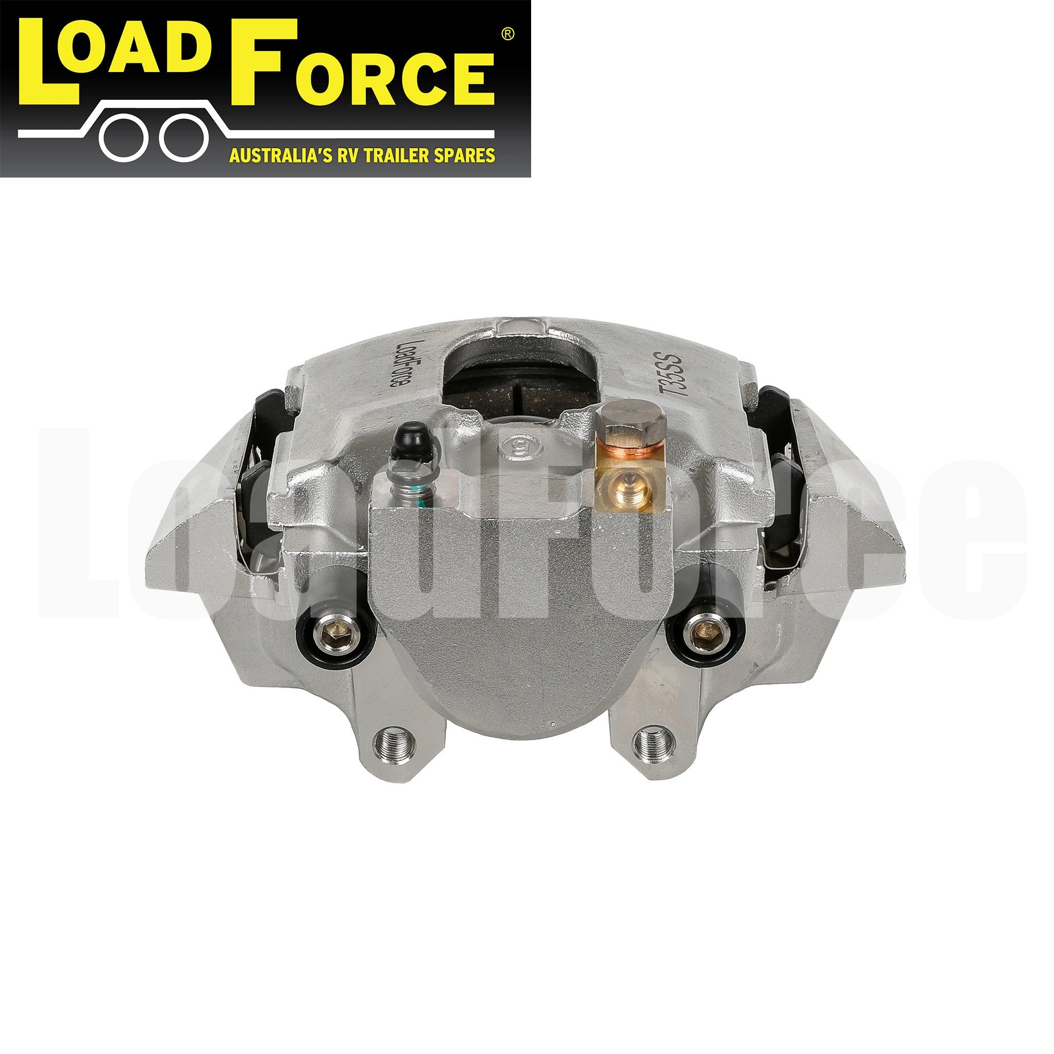 Load Force T35-SS hydraulic trailer brake caliper back