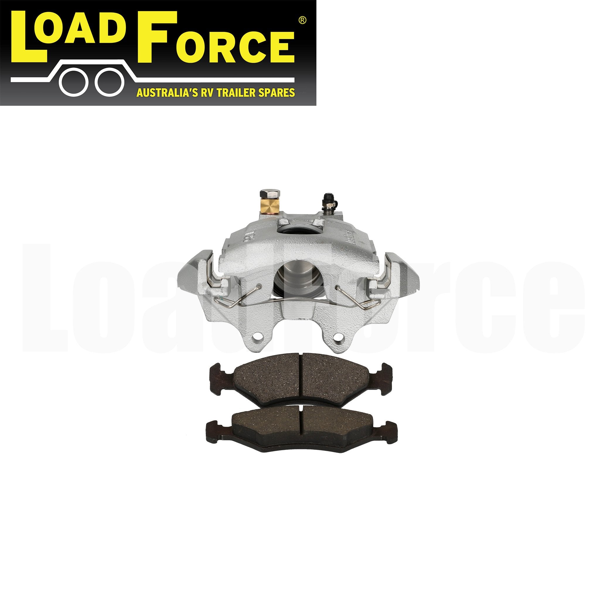 Load Force brake caliper with pads