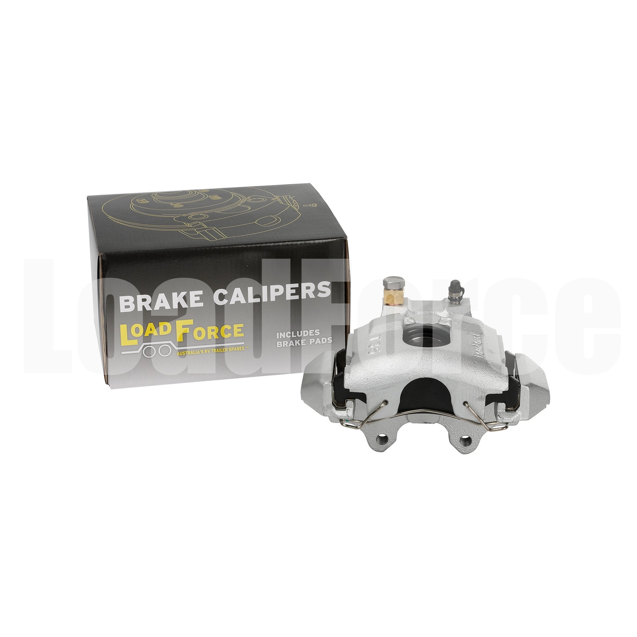 Trailer T35 brake caliper dacromet