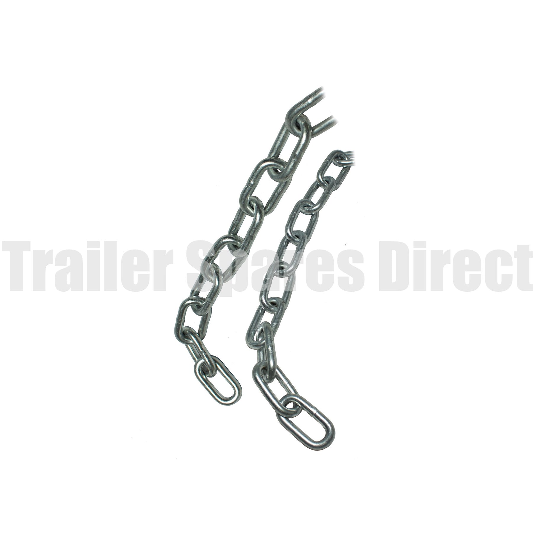 Trailer safety chain rated 2500kg 1000mm Trailer Spares Direct