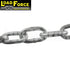 Trailer safety chain 13mm galvanised rated 3500kg - pre-cut 1000mm