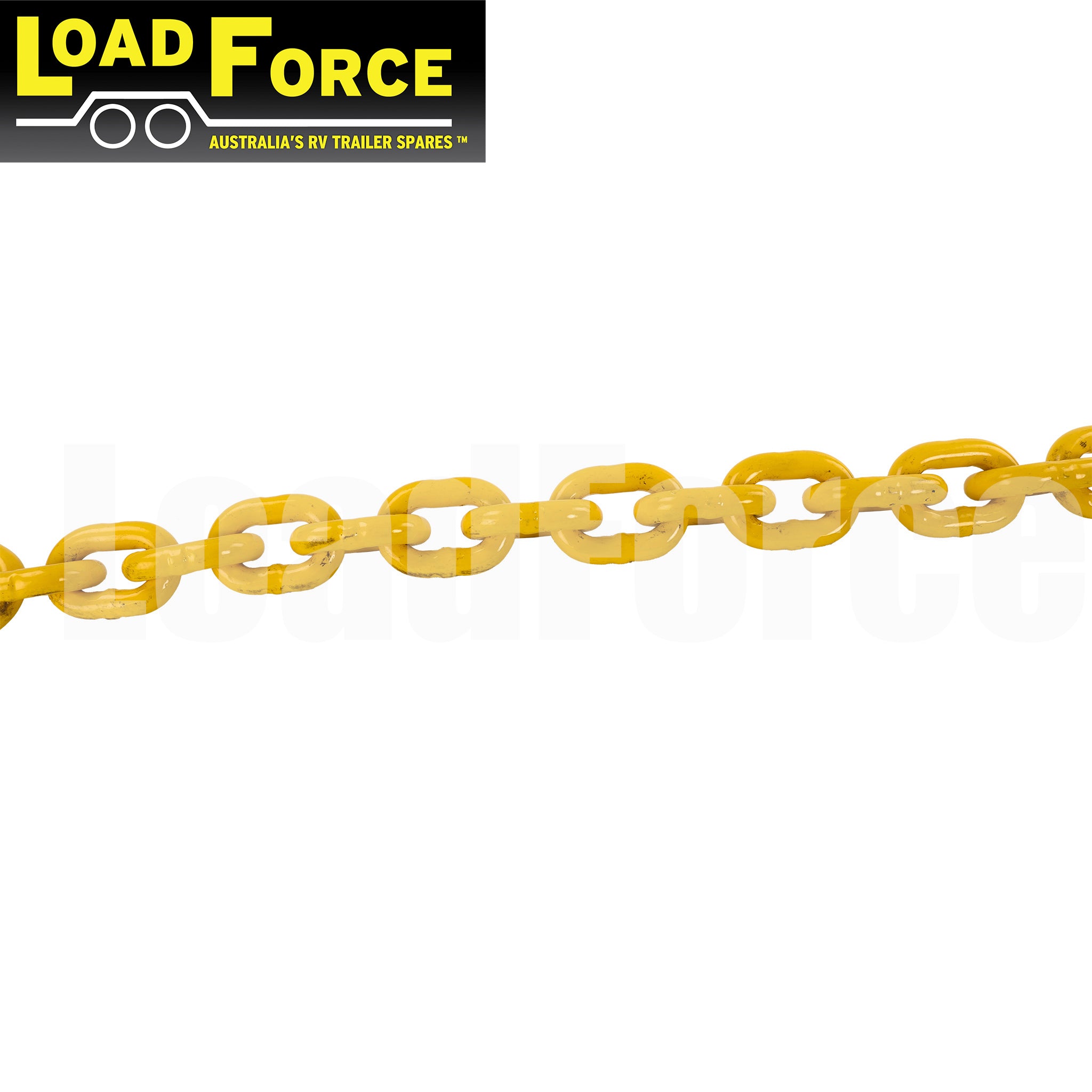 Trailer Safety Chain T grade (grade 80) rated to 5300kg - 1 metre length