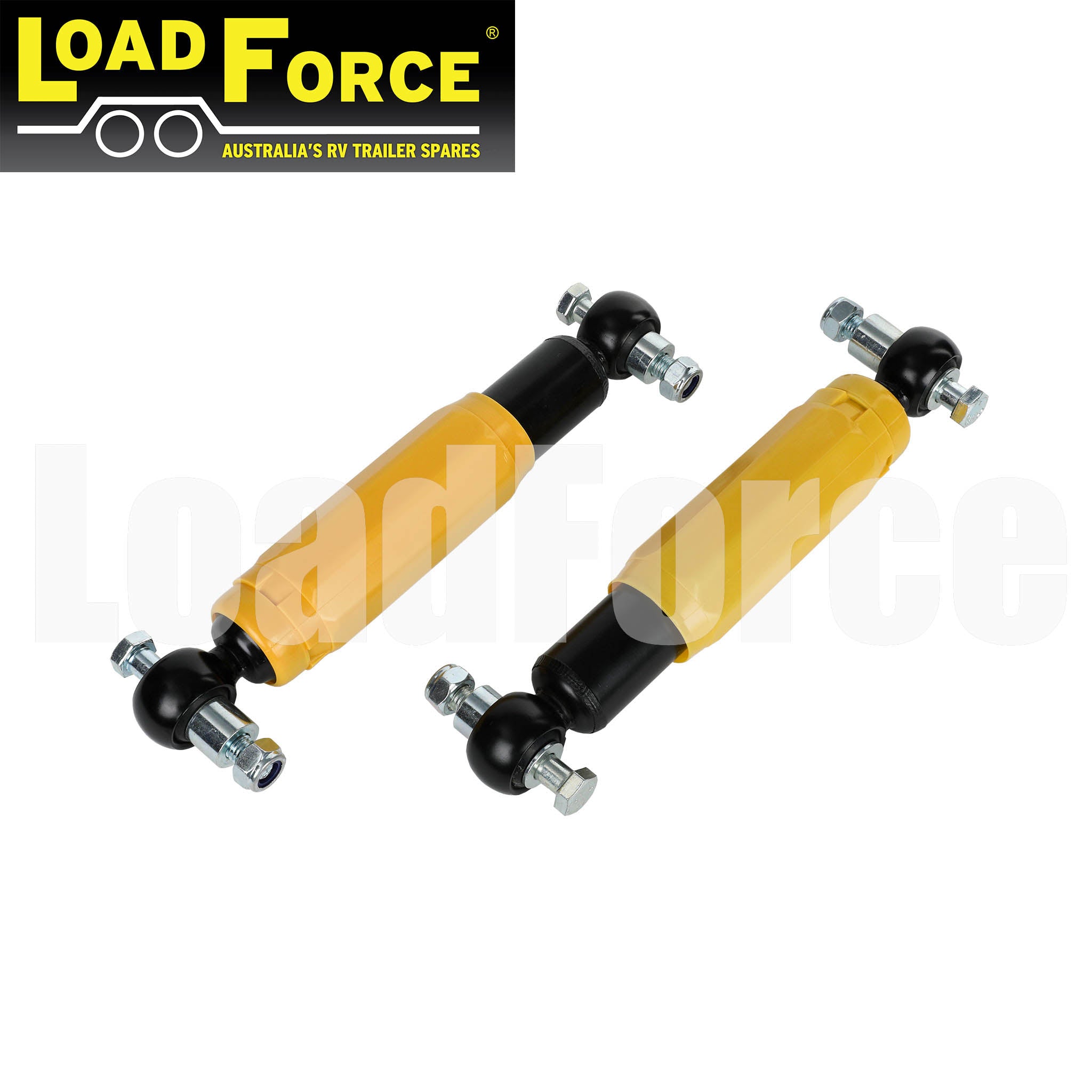 Trailer shock absorbers