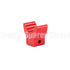 Winch Post V Block Poly Red 2inch 91410