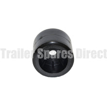 4 inch wobble roller smooth black - 20mm centre - Trailer Spares Direct