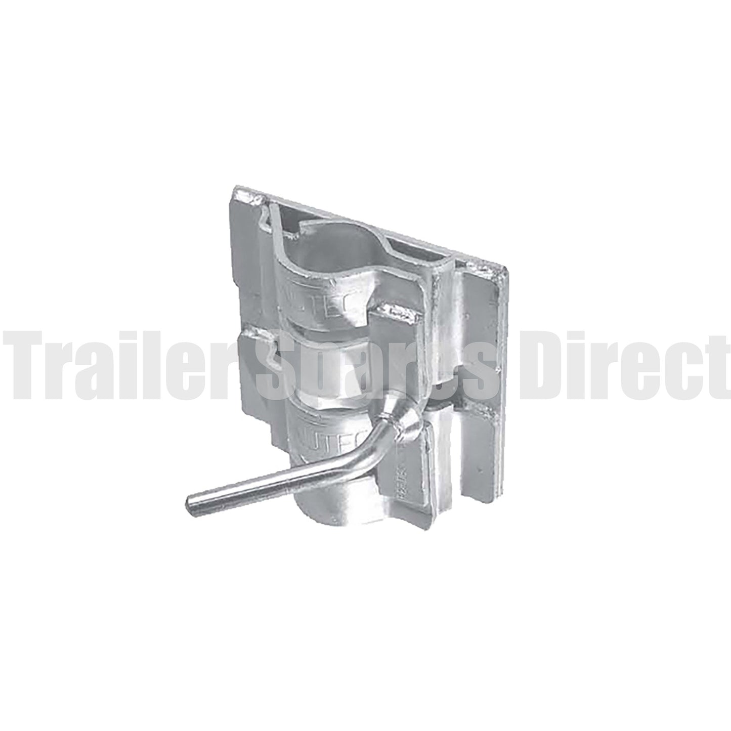 Weld-on double clamp - Trailer Spares Direct