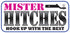 mister hitches trailer caravan logo